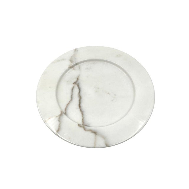 White Carrara Marble Centerpiece by Sergio Asti, Italy, 1970s For Sale - Image 12 of 15