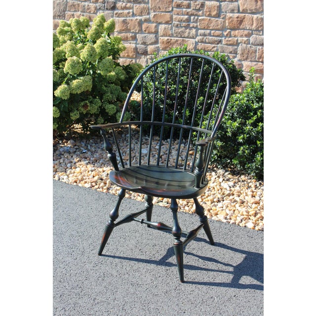 American D. R. Dimes Windsor Chair For Sale - Image 3 of 18