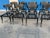 Modern Mid-Century Style Klismos Patio Dining Chairs - 8 For Sale - Image 4 of 16