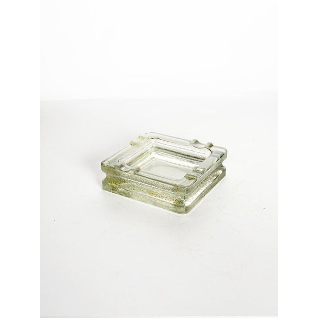 Glass Block Ashtray in the style of Le Corbusier, France, 1930s For Sale - Image 9 of 11