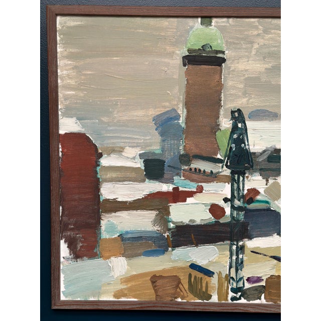 Gösta Stawåsen, Landscape, 1963, Oil on Canvas, Framed For Sale - Image 7 of 18