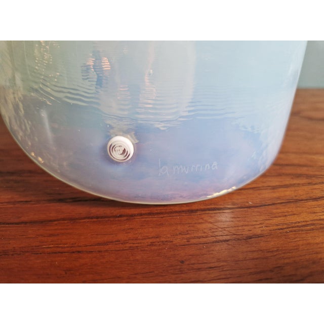 Opalescent Murano Glass Lamp from La Murrina, 1970s For Sale - Image 7 of 12