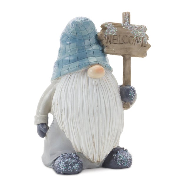 Add a playful and festive touch to your holiday decor with the Winter Gnome Figurine Set. Featuring six charming gnomes in...
