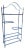 Polished Steel Étagère in the Manner of Jansen For Sale