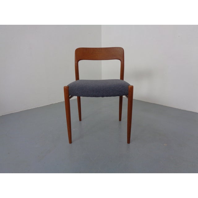 Danish Model 75 Chair in Oak by Niels Otto Møller for J.L. Møllers, 1960s For Sale - Image 17 of 17