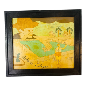 Outsider Folk Art Painting