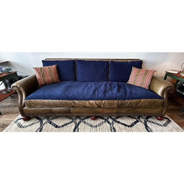 Ralph Lauren Ralph Lauren Brompton Vintage Sofa For Sale - Image 4 of 12