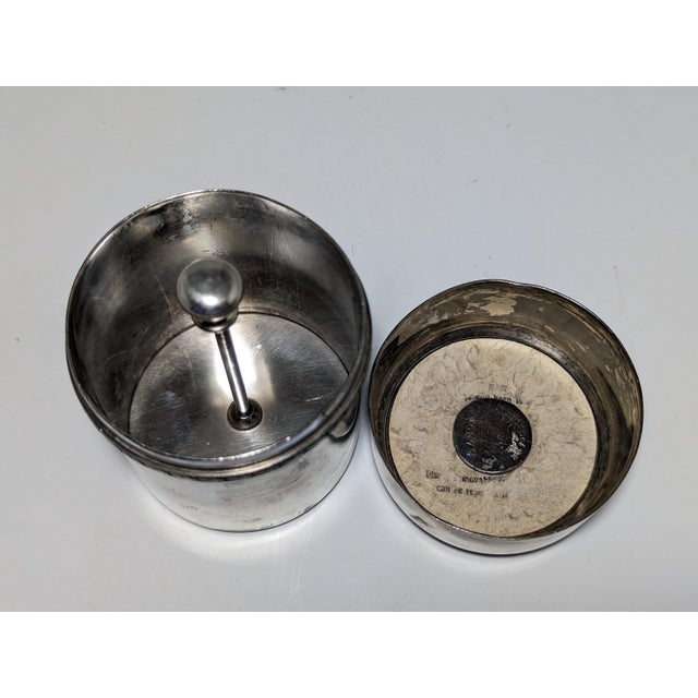 Wallace Bros Silver Co. Golfing Cigarette Dispenser c. 1920s For Sale - Image 6 of 10