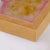 Pink Lady by Donna Bernstein, Art Print in Gold Frame, Small Overall Size: 24x24 Frame Color: Gold