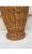 1950s Large French Mid-Century Wicker Vase For Sale - Image 5 of 6