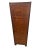 Antique Yawman and Erbe File Cabinet Four Drawers Quarter Sawn White Oak For Sale - Image 4 of 14