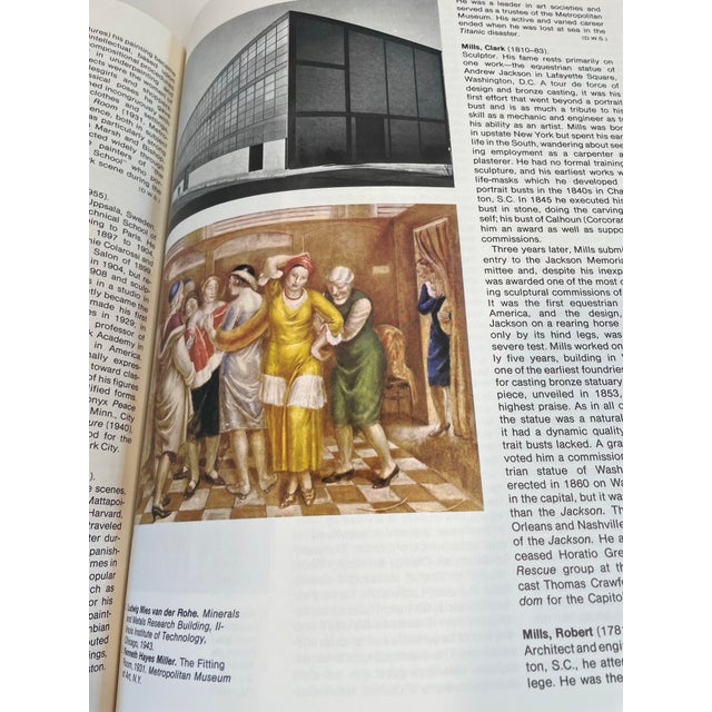 Black 1981 Encyclopedia of American Art Book For Sale - Image 8 of 10