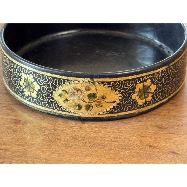 Paper 19th Century Single Small Wine Coaster For Sale - Image 7 of 8