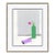 Green Bottle by Susan Hable For Sale