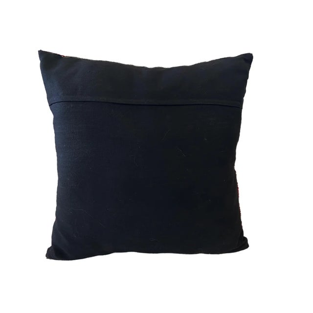 Textile Vintage Custom Made Hand Stitched Thai Pillow For Sale - Image 7 of 7