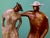 An exquisite and rare 2003 original bronze sculpture titled "Empathy" by the internationally acclaimed, Colombian-born...