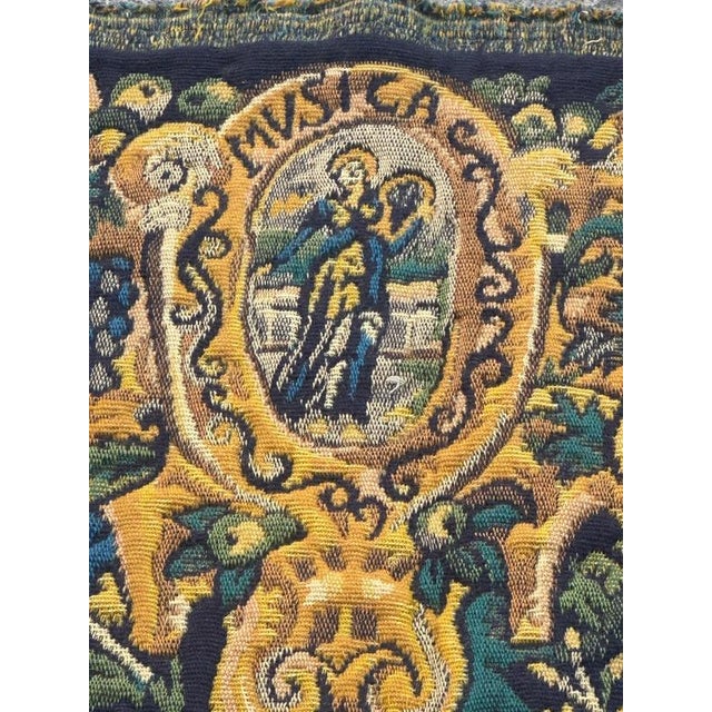Vintage French Aubusson Style Jacquard Tapestry with Hercules and Diomedes, 1970s For Sale - Image 9 of 18