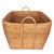 2020s Artifacts Saboga Home Everything Basket with Hoop Handles in Honey Brown - 31" For Sale - Image 5 of 9