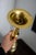 Early 21st Century Large Brass Floor Candlestick For Sale - Image 4 of 5