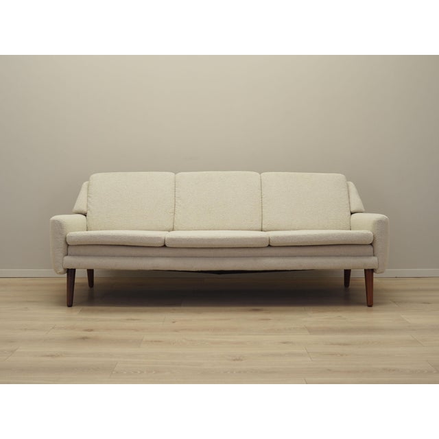 1970s Danish Cream Sofa, 1970s For Sale - Image 5 of 15