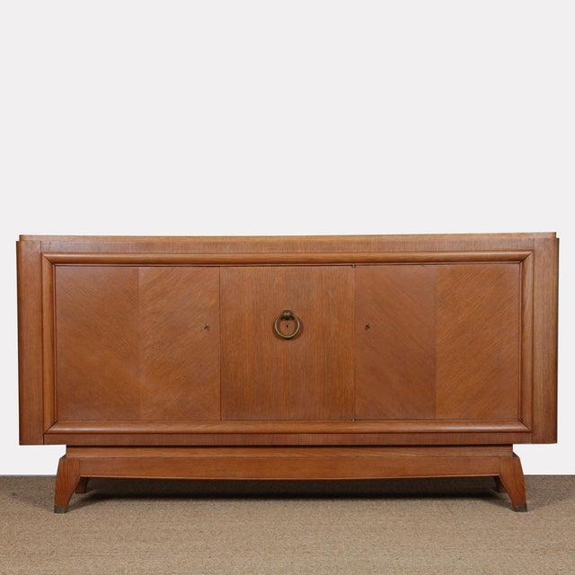 French Wooden Buffet, 1940s For Sale - Image 4 of 11