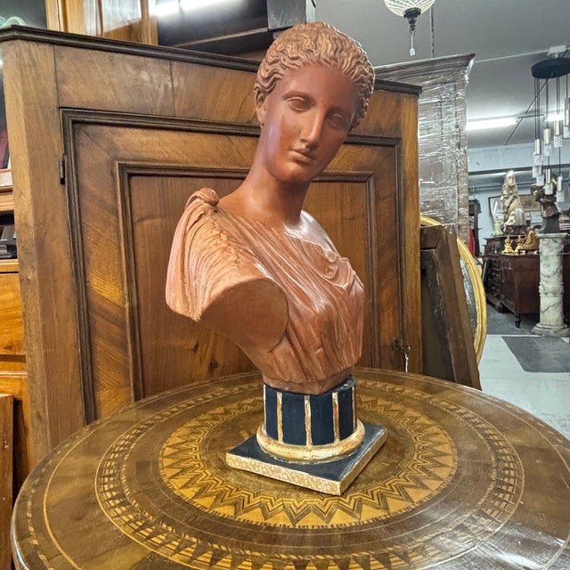Antique Terracotta Sculpture, 1800 For Sale - Image 6 of 16