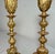 Pair Antique Ornate 1800's Gilt Bronze French Figural Candlestick Candle Holders For Sale - Image 4 of 13