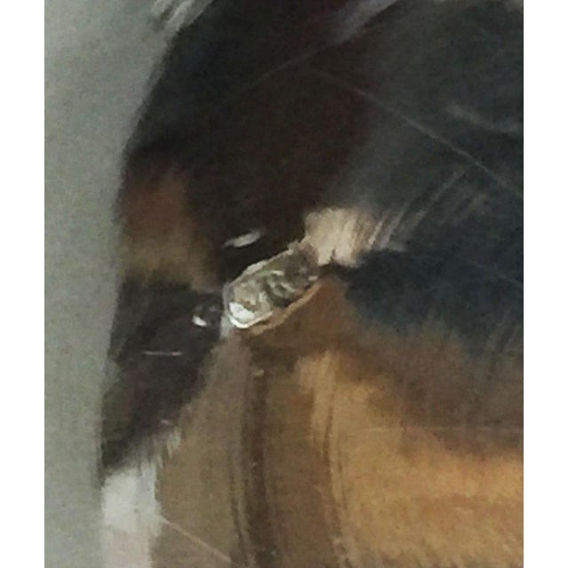 Metal 18th Century Chinese Kangxi Blue and White Porcelain and Silver Jug, 1662-1722 For Sale - Image 7 of 11