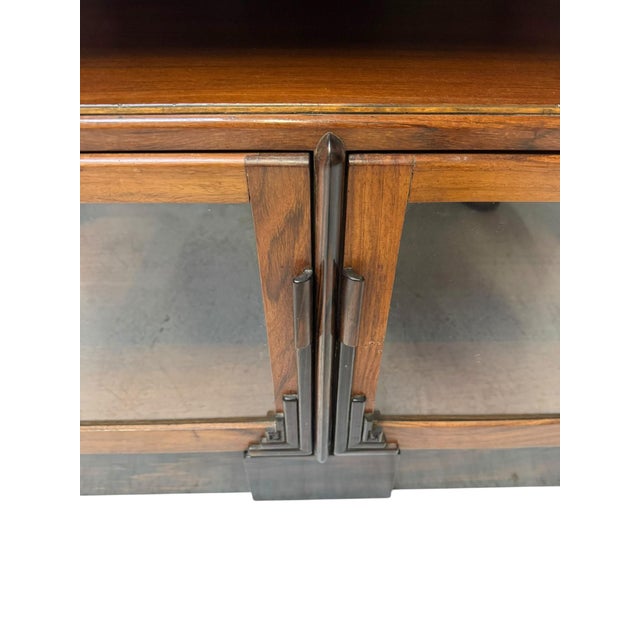 1920s Vintage Amsterdam School Display Cabinet, 1920s For Sale - Image 5 of 11