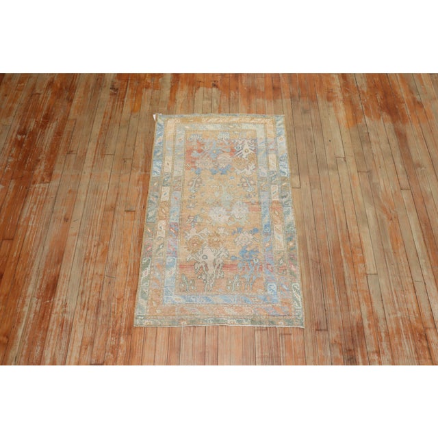 Early 20th Century Early 20th Century Zabihi Collection Scatter Size Persian Kurd Rug - 2'9" x 4'7" For Sale - Image 5 of 9
