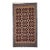 Vintage Native American Navajo Rug, Handwoven Wool, Allover Geometric Pattern, 3x6 For Sale