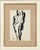 Remo Brindisi, Nude Figurative Composition, 1970s, Ink Drawing, Framed For Sale