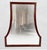1980s Vintage Large Pagoda Wood Framed Wall Mirror in the Manner of Barbara Barry For Sale - Image 5 of 8