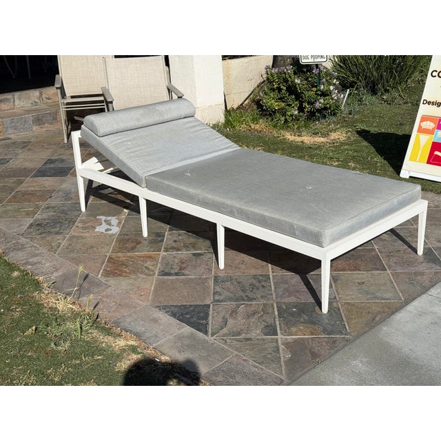 Modern Janus Et Cie Outdoor Chaise Lounge For Sale - Image 3 of 11
