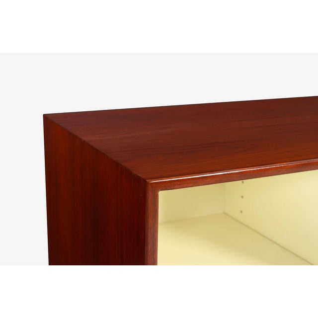 Wood Jens Risom Open Book Cabinet 1950c. For Sale - Image 7 of 9