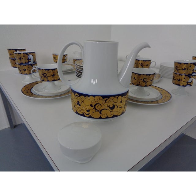 Ceramic Coffee Service for 12 by Tapio Wirkkala for Rosenthal, 1960s, Set of 42 For Sale - Image 7 of 17