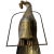 Surrealism Vintage Metal Peacock Hanging Sculpture For Sale - Image 3 of 4