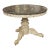 Early 19th Century Painted French Gueridon Center Table With Saint-Anne Marble For Sale