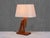 1950s Swedish Modern Sculptural Table Lamp in Teak from Steneby Hemslöjdsförening, 1950s For Sale - Image 5 of 13