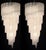 1990s Large Murano Glass Chandeliers, Set of 2 For Sale - Image 5 of 18