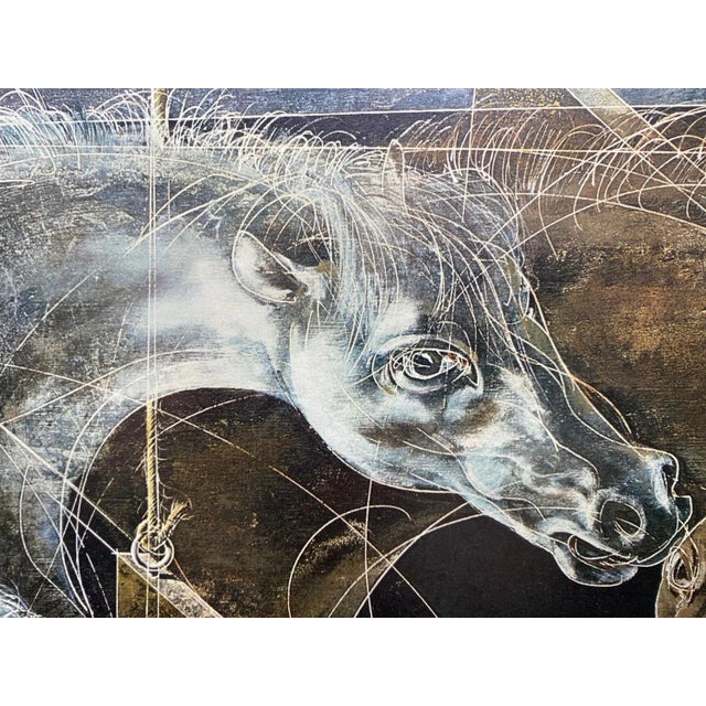 Contemporary Hans Erni, Horses, Print, 1970 For Sale - Image 3 of 10