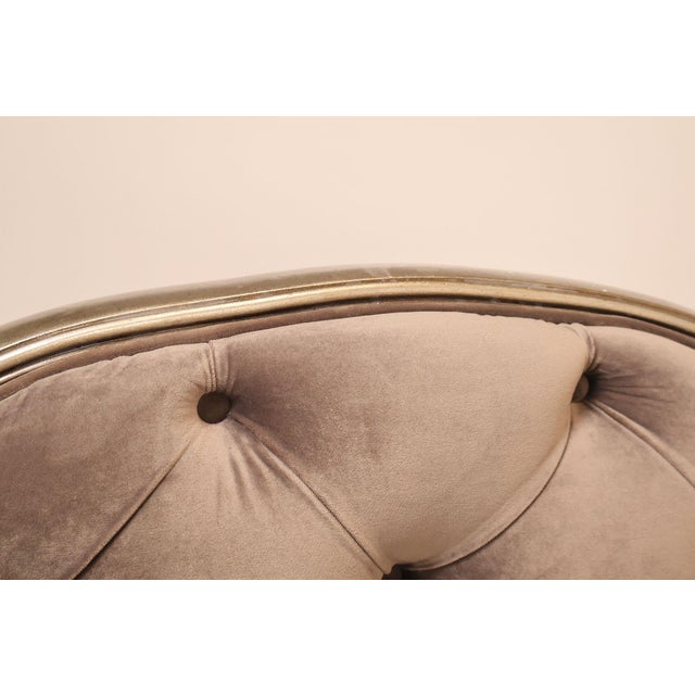 Elegant Queen Bed Featuring a Deep Tufted Upholstered Head and Footboard For Sale - Image 15 of 18