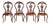 19th Century Romantic Chairs in Rosewood, Set of 4 For Sale