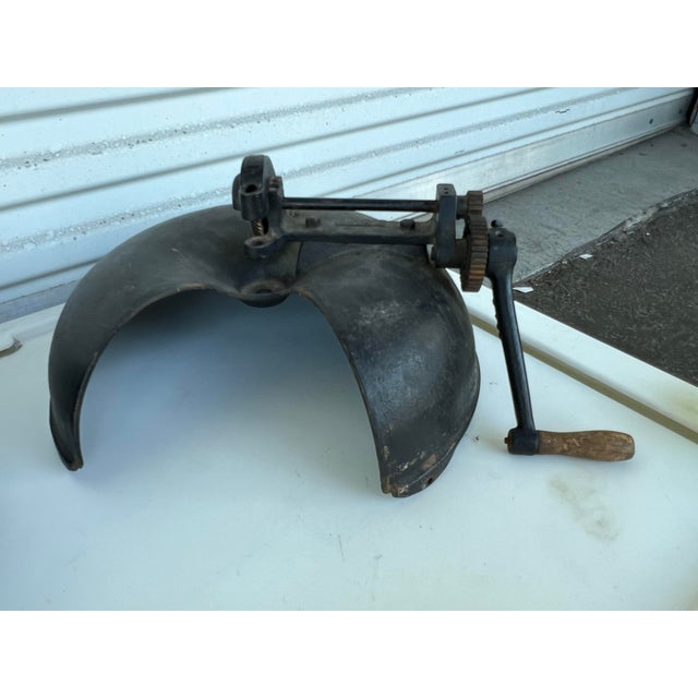 Early 20th Century Industrial Cast Iron Dairy Farm Milk Tester - Sculptural Artifact For Sale - Image 4 of 12