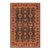 Oriental Ziegler Blue Rust Hand-Knotted Wool Rug - 8'11'' X 12'0'' For Sale