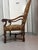 Traditional French Belle Époque Louis XIV Style Fauteuil Armchair Accent Chair (C. 1890–1910) With Hand-Stitched Needlepoint Tapestry For Sale - Image 3 of 12