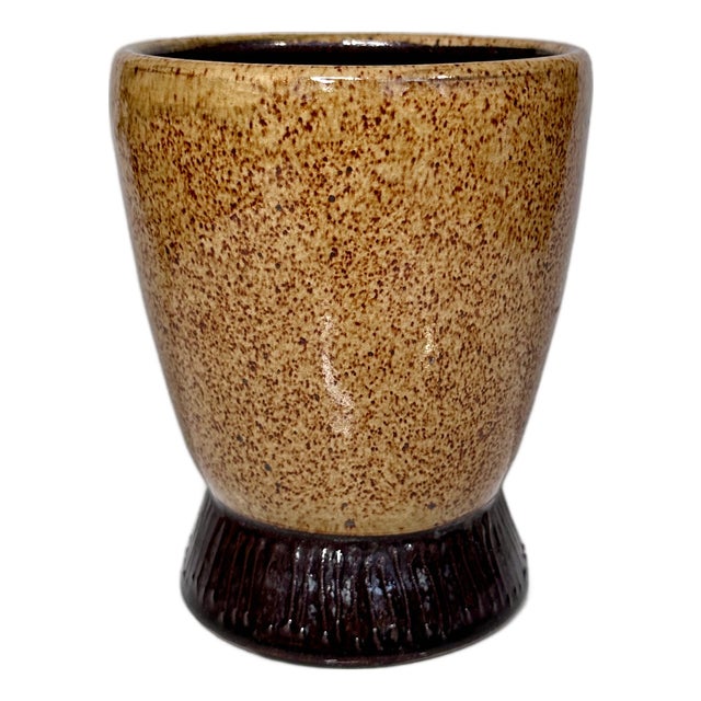 Modernist Studio Ceramic Art Vase from Helma Klett, Germany, 1940s For Sale