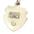 Mid 19th Century Minnesota Vintage Fritz Reu Sterling Silver Enamel Charm on New 18 Inch Gold Filled Necklace For Sale - Image 5 of 5