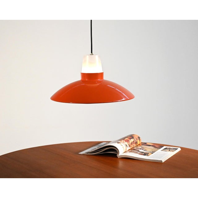 Space Age Ceiling Lamp by Sven Middelboe for Nordisk Solar, 1970s For Sale - Image 10 of 10