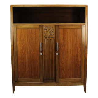 Art Deco French Cabinet, 1920s For Sale